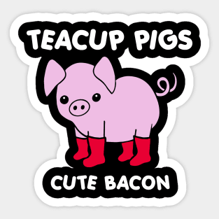 Cute Bacon Sticker